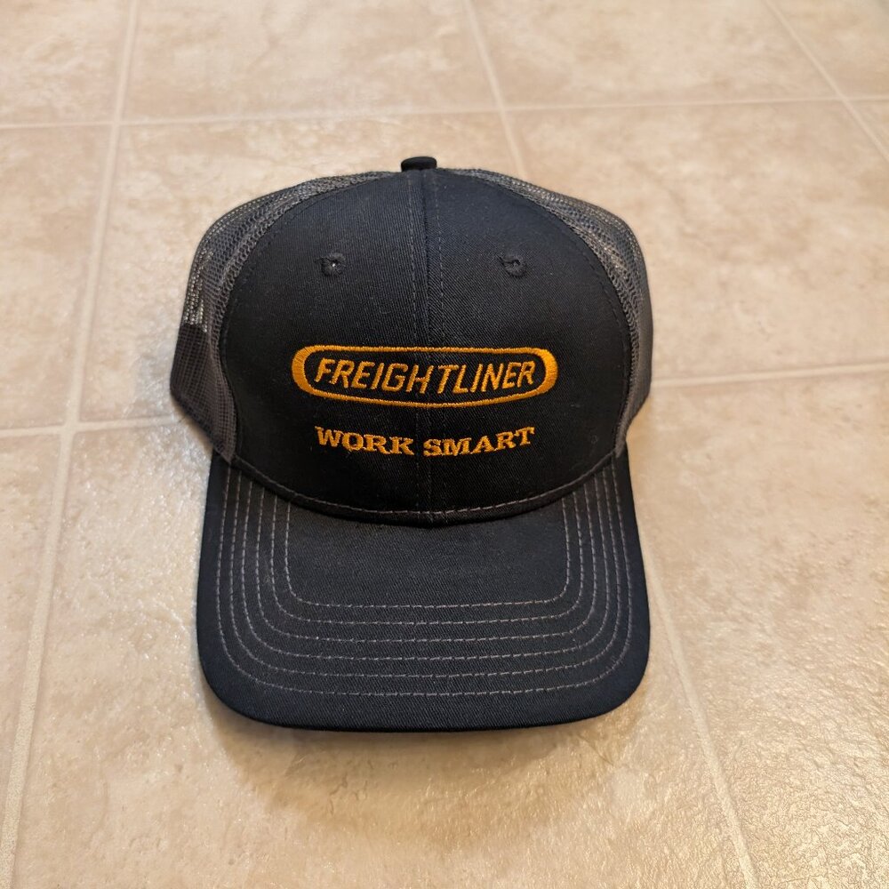 Freightliner Trucker Hat with Orange Logo